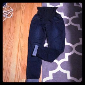 Jessica Simpson Dark Wash Maternity Jeans